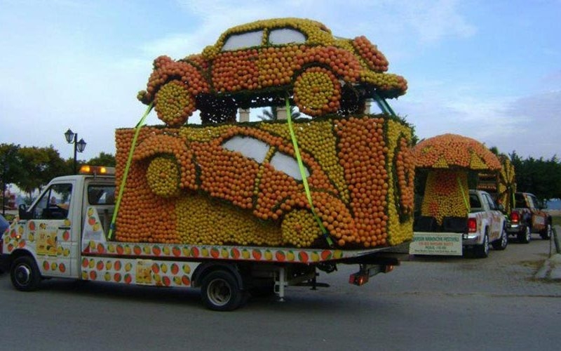 Citrus Festival in Mersin – there are more oranges than people