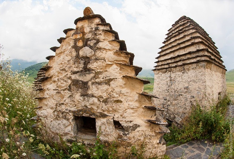 The "City of the Dead" in the mountains of North Ossetia