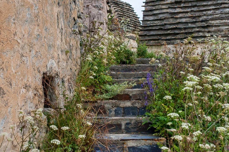 The "City of the Dead" in the mountains of North Ossetia