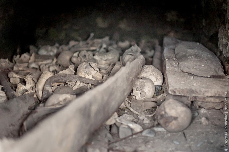 The "City of the Dead" in the mountains of North Ossetia