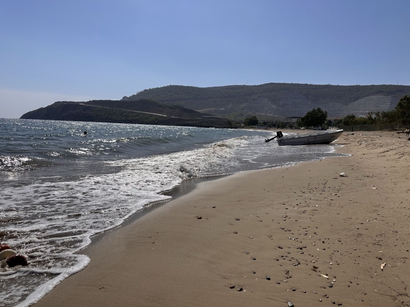 Büyükeceli Beach is a beach near Akkuyu nuclear power plant, in Gulnar district