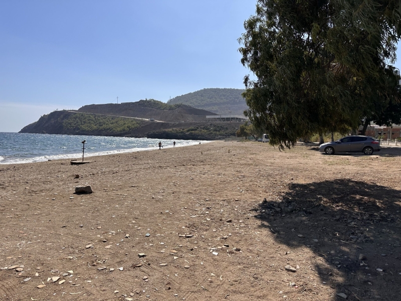 Büyükeceli Beach is a beach near Akkuyu nuclear power plant, in Gulnar district