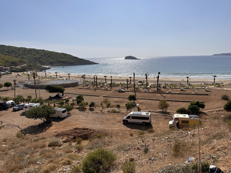 Incekum Beach in Aydıncık district