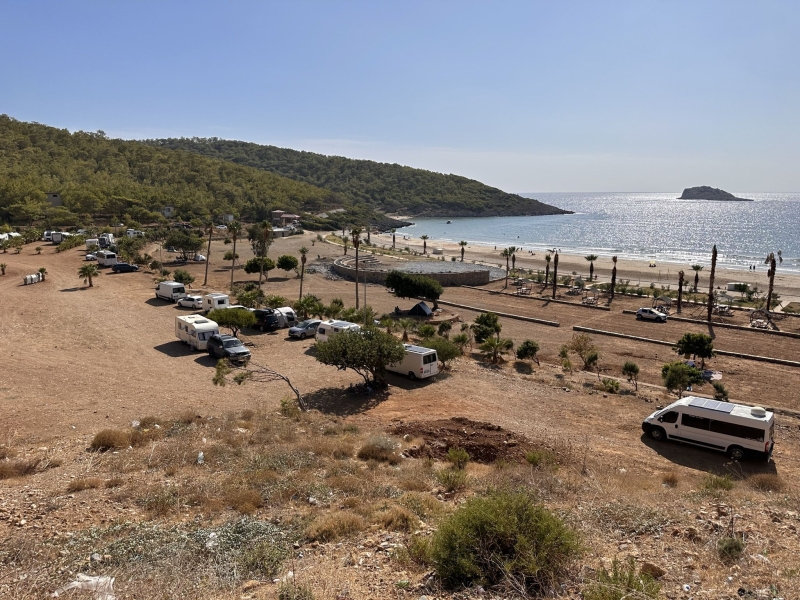 Incekum Beach in Aydıncık district