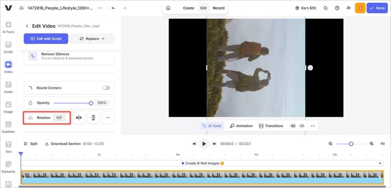 How to flip a video from a trip: correcting vacation footage