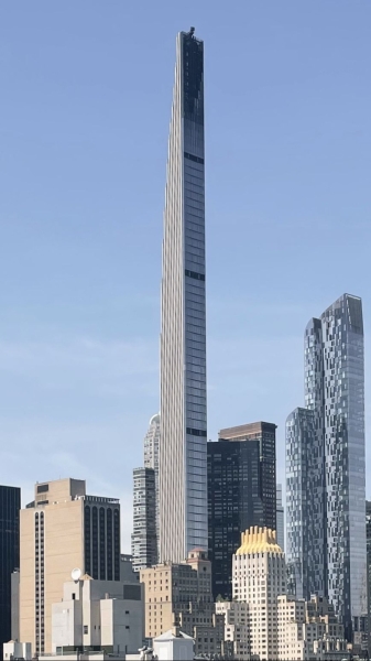 New York's Thinnest Skyscraper: Manhattan's Luxurious Needle &mdash; Steinway Tower