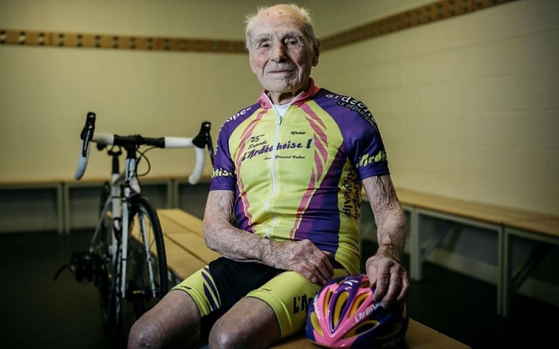 The man who started the sport at 67: the story of 109-year-old cyclist Robert Marchand