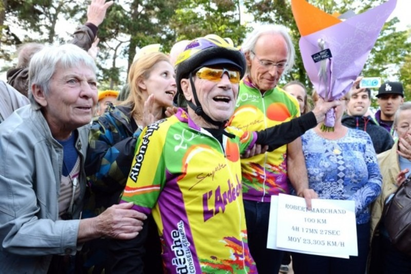 The man who started the sport at 67: the story of 109-year-old cyclist Robert Marchand
